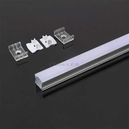 Led Aluminium PCB-20mm. Profile 2000*17.2mm*15.5mm -White Housing