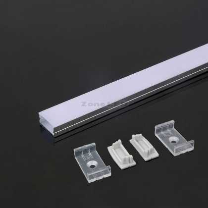 Led Aluminium PCB-20MM Profile 2000*23.5mm*10.4mm -White Housing