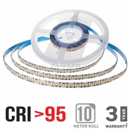 2835 240 LED Strip 24V IP20 3000K CRI >95 SAMSUNG Chip 