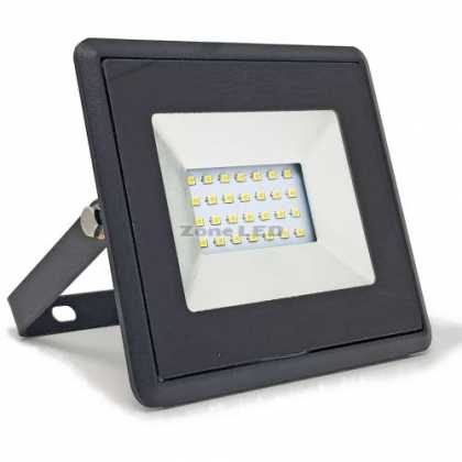 20W LED Floodlight SMD  E-Series Black Body 6500K 