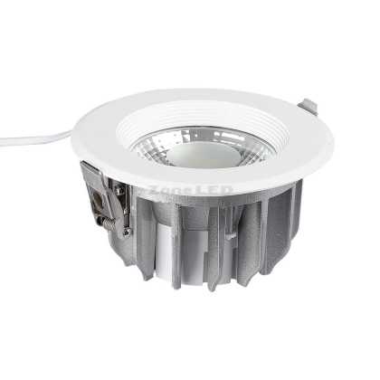 30W LED Reflektor COB Downlight Rundes High Lumen Wei?es Geh?use 4500K