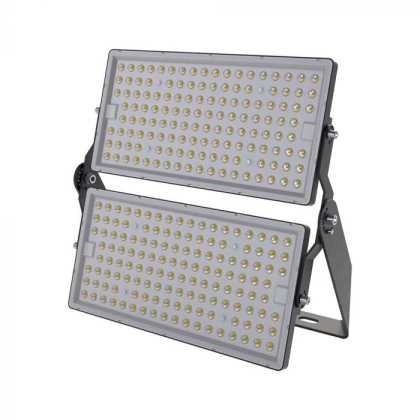 500 W Super-Hochleistungs LED-Flutlicht ,1 m. Kabel 4000K, Schwarzes Gehäuse, IP65, 120 lm/W