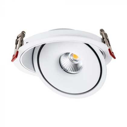 12W LED COB Downlight 3 in 1 Weißes Gehäuse