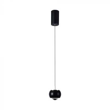 9W LED Designer Hanging Lamp (10*10*100cm) Black 4000K