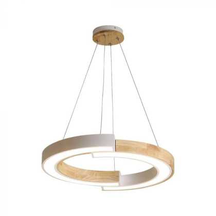 32W LED Designer Hanging Lamp (43*100) 3000K White Body