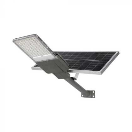 30W LED solar street light Bridgelux Chip 6500K 3.2V 50AH LiFePO4 IP65