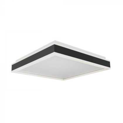 38W LED Designer Deckenleuchte Quadratisch Schwarz 4000K