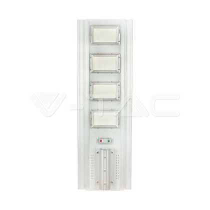 50W LED Solar Street Light 6400K Aluminum + PC