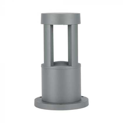 10W LED Bollard Light Grey Body 25cm Height CREE Chip 3000K