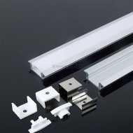 Aluminium PCB-12MM Profile 2000*24.7mm*7mm -White Housing