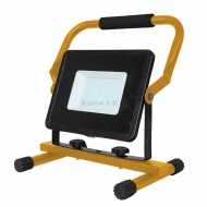 100W SMD Floodlight-EU Plug 4000K-Black Body,Black Wire