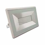 50W LED Floodlight SMD E-Series White Body 6500K