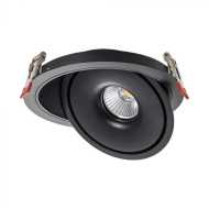 30W LED COB Downlight 3 in 1 schwarzes Gehäuse