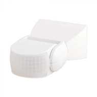 PIR Wall Sensor With Moving Head White 