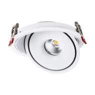 20W LED COB Downlight 3 in 1  White Body