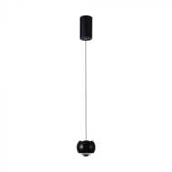 9W LED Designer Hanging Lamp (10*10*100cm) Black 4000K