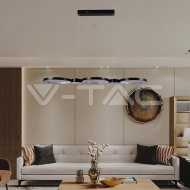 38W LED Designer Hanging Lamp Black 4000K